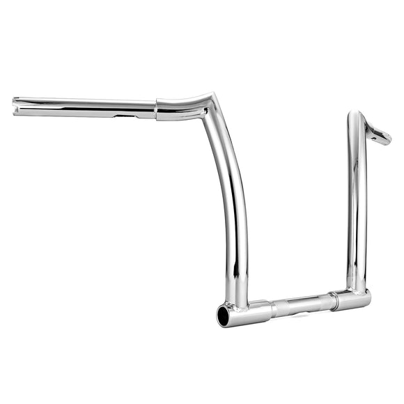 Harley Dyna Wide Glide Low Riders Fat Chizeled Lo 12" Rise 1" Clamp Hanger HandleBar Bars - Mofun - 90101203