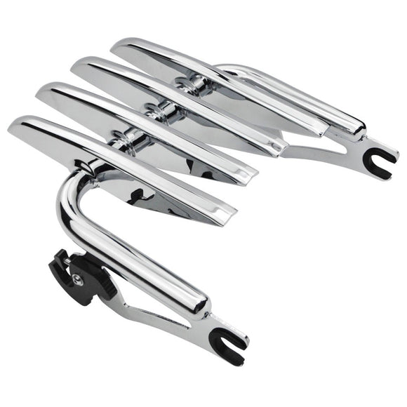 Harley Electra Glide FLHT Road King FLHR 09+ Detachable Stealth Luggage Rack - Mofun - HD022 - E