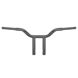 Harley Heritage Softail Fat Boy Sportster Rise 12" T Bar Handlebar Drag Bar - Mofun - HD169 - A - 12 - B