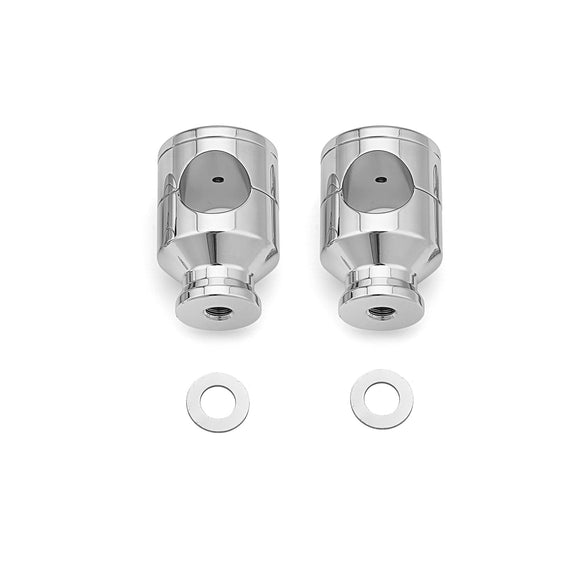 Harley Road Glide 2015 - UP Road King Special FLHRXS 2017 - UP Chrome Black CNC Billet 2" Rise Top Clamps Mount Base - Mofun - 90103161