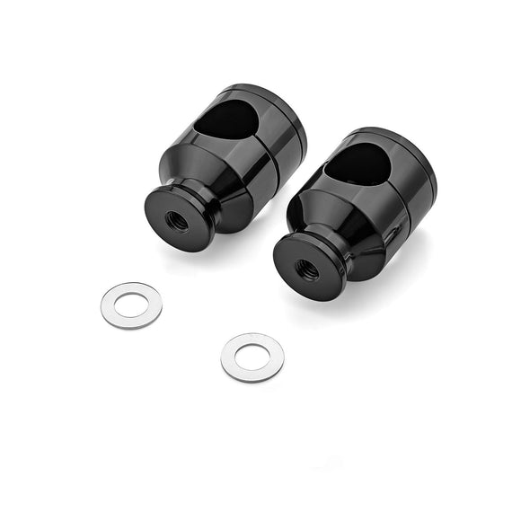 Harley Road Glide 2015 - UP Road King Special FLHRXS 2017 - UP Chrome Black CNC Billet 2" Rise Top Clamps Mount Base - Mofun - 90103162