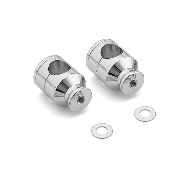 Harley Road Glide 2015 - UP Road King Special FLHRXS 2017 - UP Chrome Black CNC Billet 2" Rise Top Clamps Mount Base - Mofun - 90103161