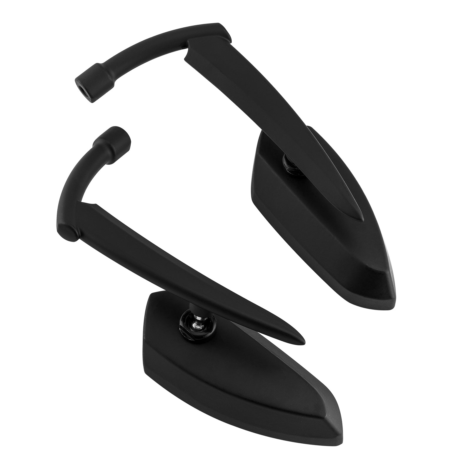 Harley Road Glide FXRS Sportster Softail Dyna Black Spear Scythe Blade Mirrors - Mofun - 90106016