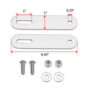 Harley Road Glide Run Neck Rake Fairing Adjustable 26” 30" Support Brackets - Mofun - HD135 - E