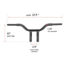 Harley Road King Custom FLHRS/I Road King Special FLHRXS 1.25" Clamp 1 - 1/4" Handlebar - Mofun - 90101062