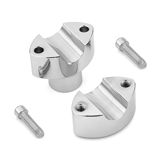 Harley Slim FLSL Low Rider FXLR 1" Handlebar 2" 4" Risers Top Clamp - Mofun - 90103101