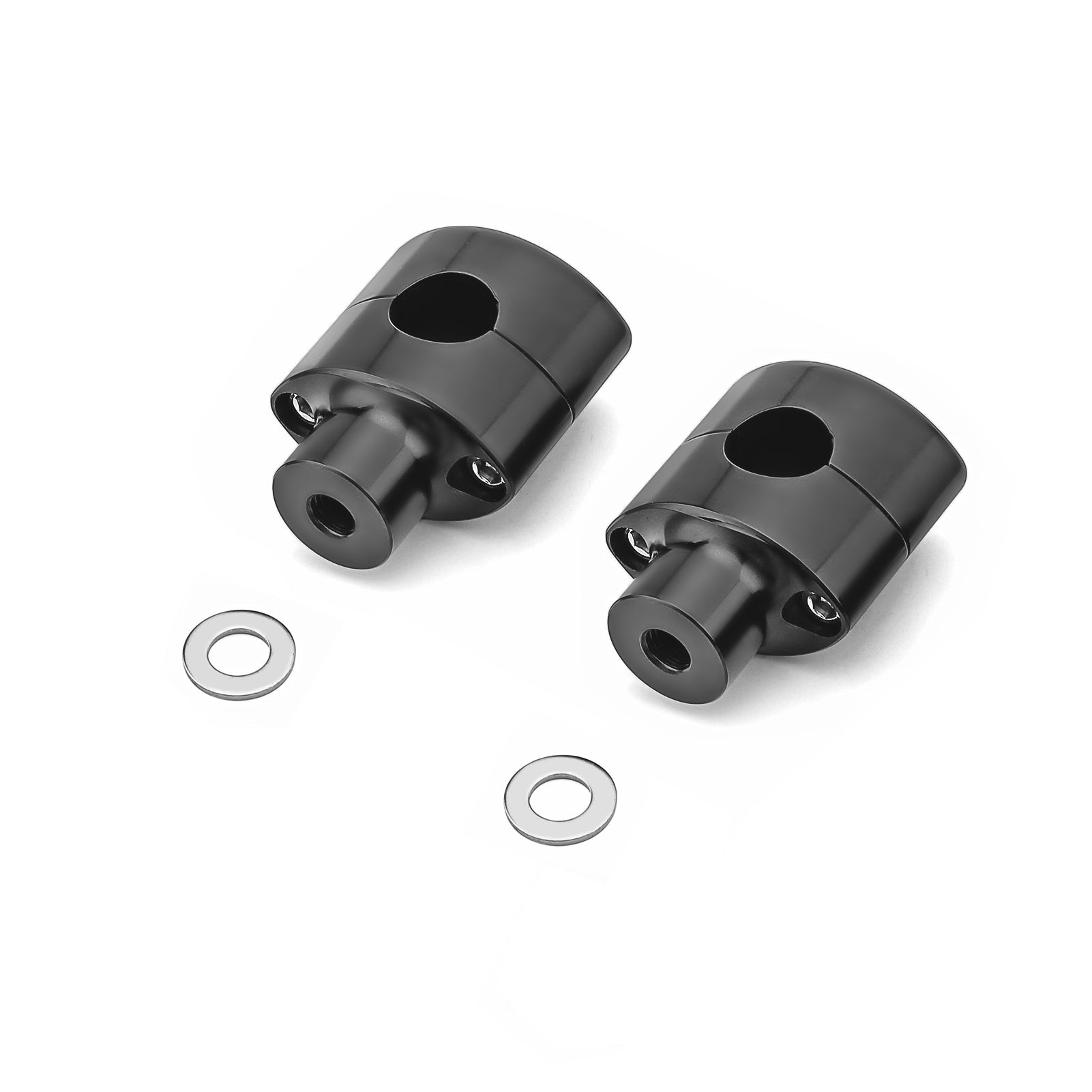 Harley Slim FLSL Low Rider FXLR 1" Handlebar 2" 4" Risers Top Clamp - Mofun - 90103102