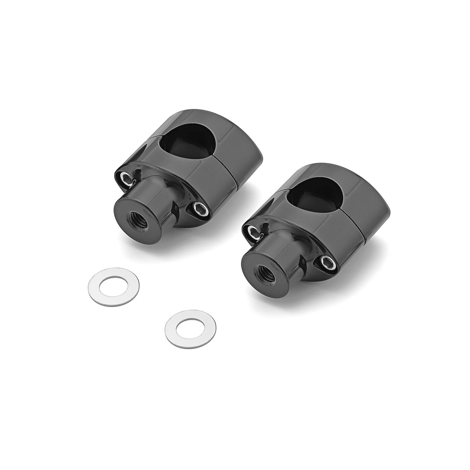 Harley Softail Breakout 114 FXBRS Fat Boy FLFB 2" Risers 1.25" Handlebar Top Clamps Kit - Mofun - 90103112