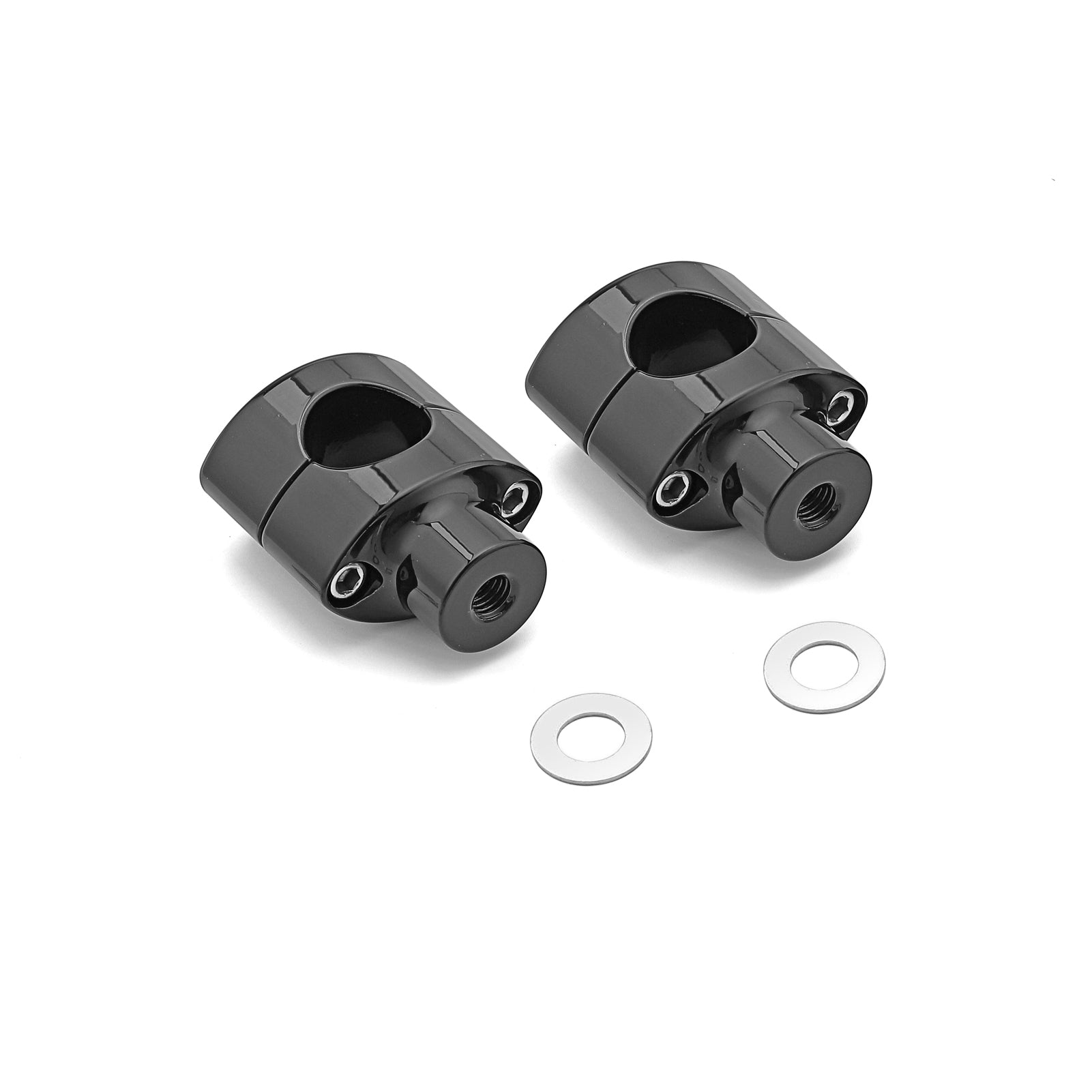 Harley Softail Breakout 114 FXBRS Fat Boy FLFB 2" Risers 1.25" Handlebar Top Clamps Kit - Mofun - 90103112