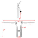 Harley Softail Custom FXSTC Fat Boy FLSTF Evil T - Bar Handlebars - Mofun - 90101451
