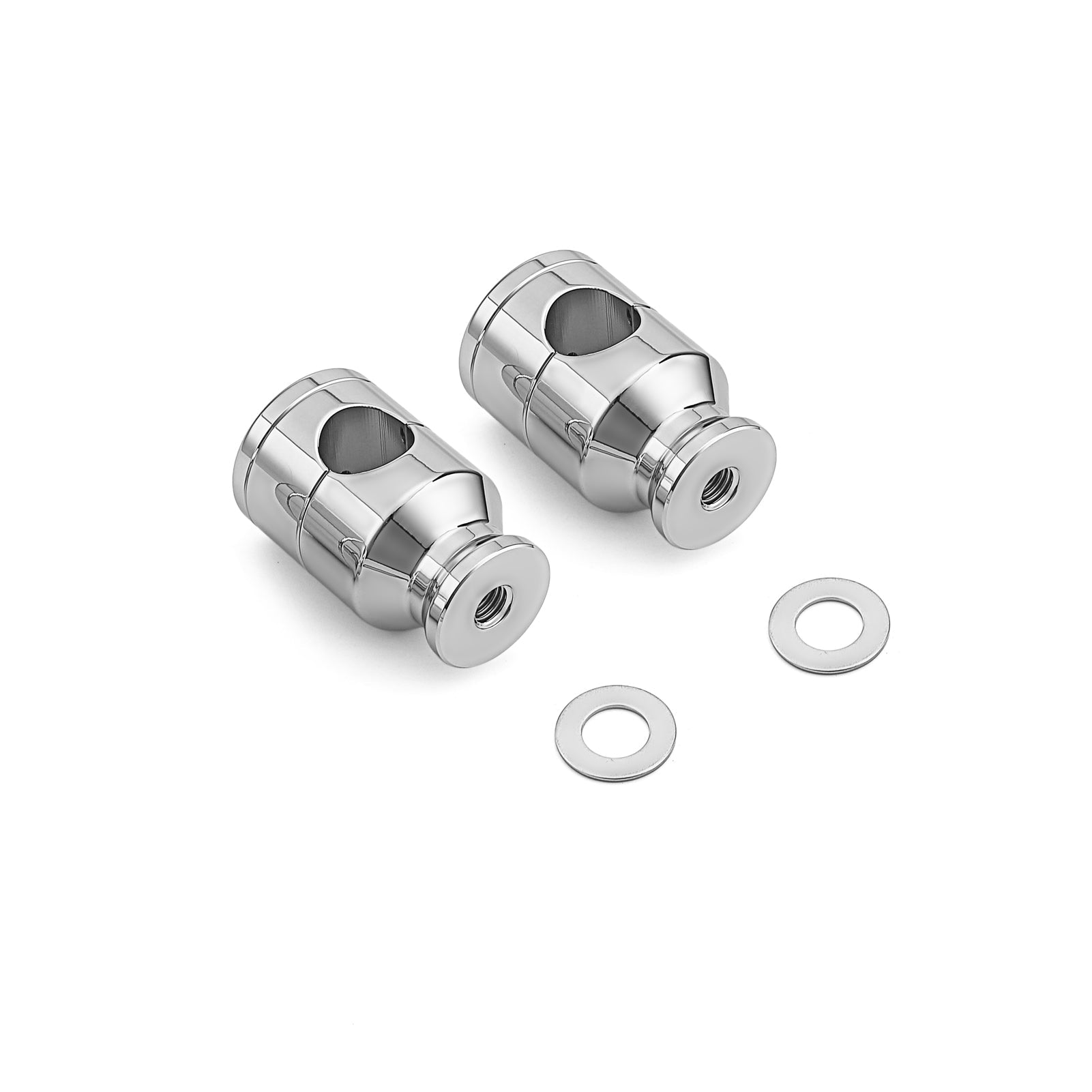 Harley Softail Deluxe Fat Boy Hidden Heritage Classic Standard 2" 8" Risers 1'' Handlebar Clamp - Mofun - 90103141