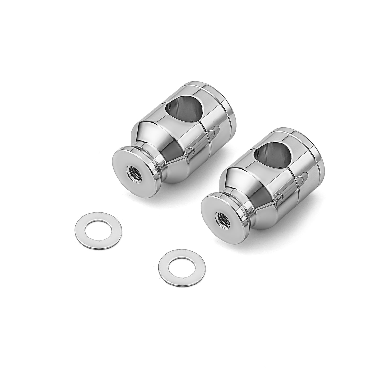 Harley Softail Deluxe Fat Boy Hidden Heritage Classic Standard 2" 8" Risers 1'' Handlebar Clamp - Mofun - 90103141