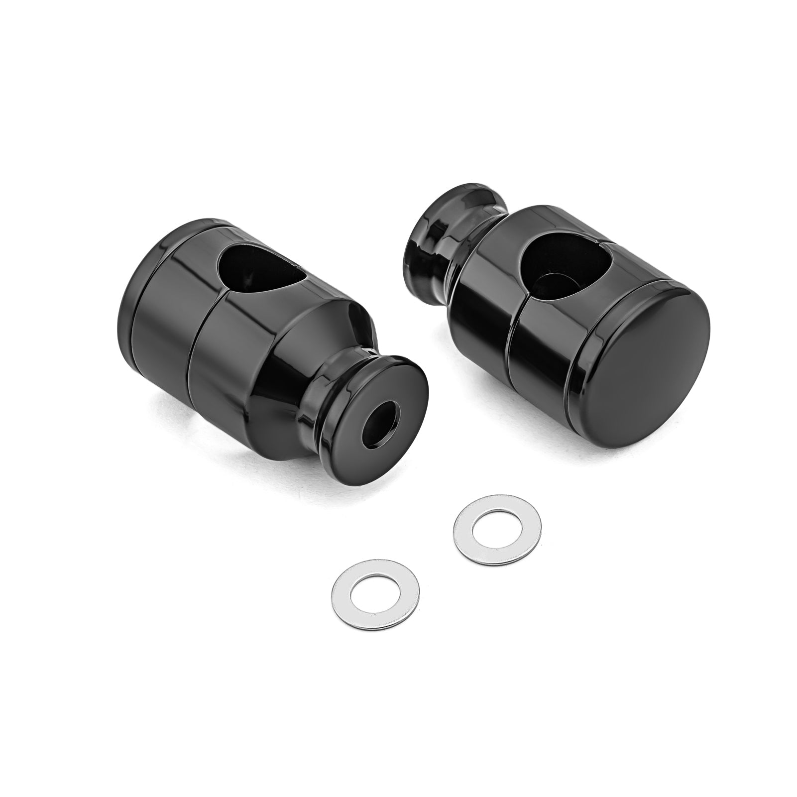 Harley Softail Deluxe Fat Boy Hidden Heritage Classic Standard 2" 8" Risers 1'' Handlebar Clamp - Mofun - 90103142