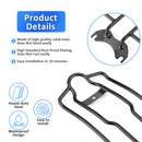 Harley Softail Fat Boy Breakout FXBR/FXBRS Steel Black Luggage Rack - Mofun - 90205075