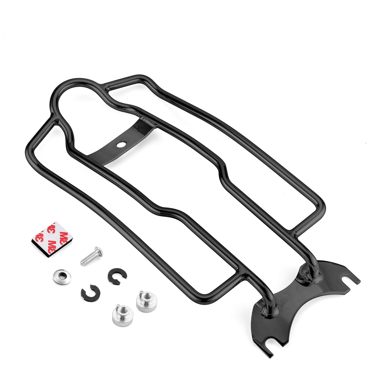 Harley Softail Fat Boy Breakout FXBR/FXBRS Steel Black Luggage Rack ...