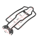 Harley Softail Fat Boy Breakout FXBR/FXBRS Steel Black Luggage Rack - Mofun - 90205075