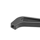 Harley Softail FLDE Electra Glide FLH Black Rectangle Motorcycle Rear View Side Mirrors - Mofun - 90106014