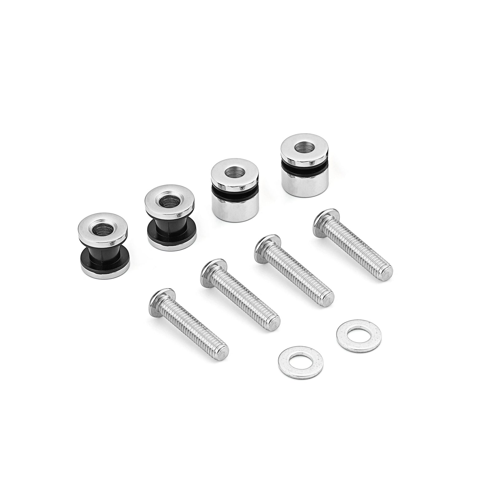 Harley Softail Replace 53932 - 03A Detachable Sissy Bar Backrest Docking Kit - Mofun - 90303025