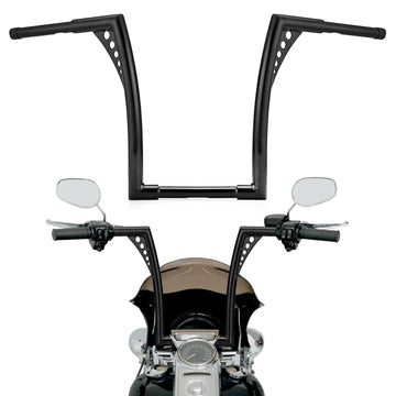 Harley Softail Standard FXST Slim FLS 1" Clamp APE Hangers Handlebar - Mofun - HD082 - B