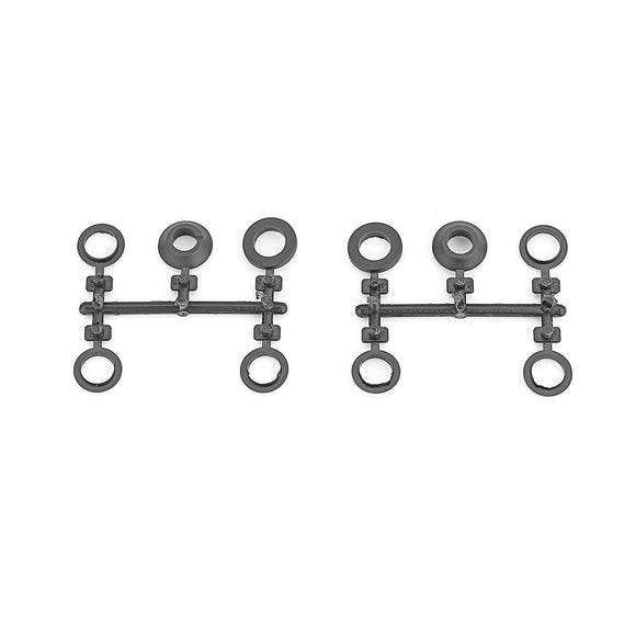 Harley Softail Standard Springer Classic Deluxe Fat Boy Cross Bones Saddlebag Docking Hardware Kit - Mofun - 90303022