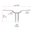 Harley Sportster 1000 Roadster XLS1000 883 Low XL883L 1 - 1/4" Bar Handlebar - Mofun - 90101067