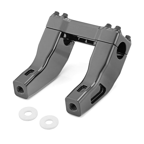 Harley Sportster 1200 Custom XL1200CP 883 Iron XL883N 1'' Handlebar Risers Top Clamp 1.5 Pullback - Mofun - 90103362