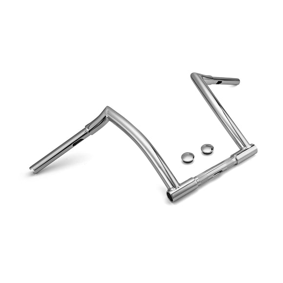 Harley Sportster Softail Dyna Road Glide King w/1" Clamp Riser 12" APE Handlebars - Mofun - 90101201