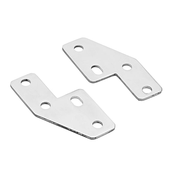 Harley Touring Bagger FL Wide Rear Fender Grab Bar Eliminator Steel Brackets - Mofun - 90220005