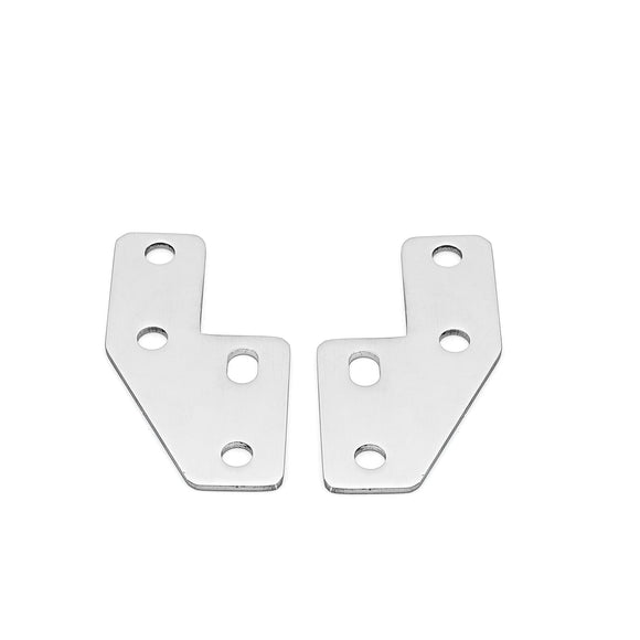 Harley Touring Bagger FL Wide Rear Fender Grab Bar Eliminator Steel Brackets - Mofun - 90220005