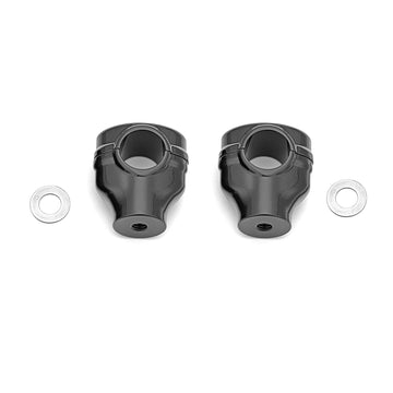 Harley Touring Dyna Softail with 1 - 1/4"(1.25 inch) Handlebar Chrome 2"/4"/6"/8"/ 10" Riser 1.25" Handlebar Clamp - Mofun - 90103182