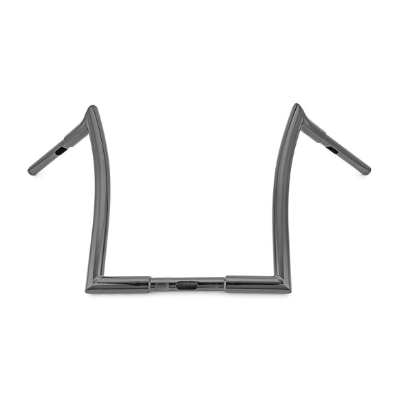 Harley Touring Road King FLHR Road Glide Custom 12" Rise 1" Clamp Ape Hangers Handlebar - Mofun - 90101164