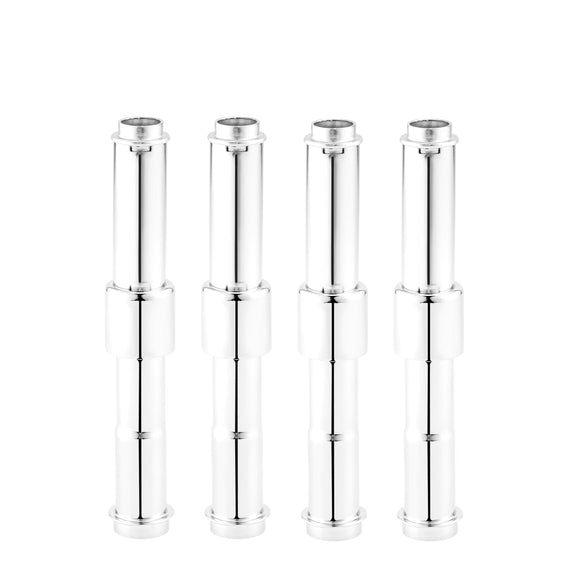 Harley Twin Cam 1999 - 2015 16 17 Adjustable Pushrods Chrome Covers Kits - Mofun - HD151