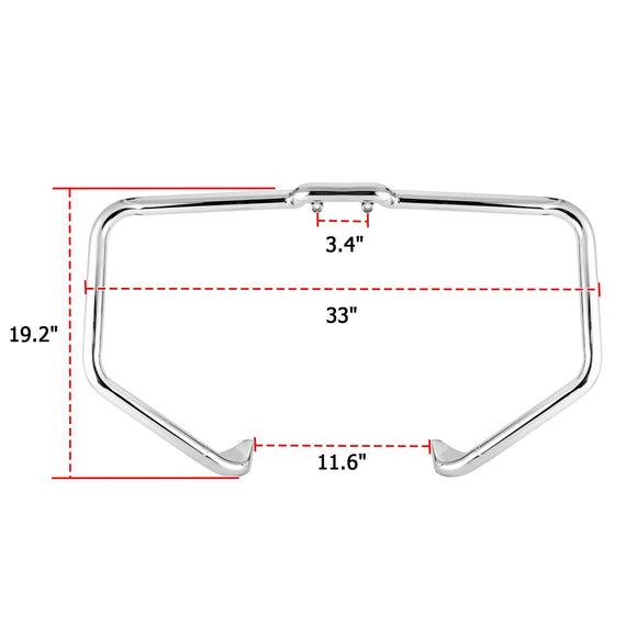 Indian Chief Chieftain Roadmaster 2023 Engine Guard Highway Crash Steel Bars - Mofun - 90201031