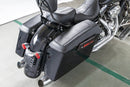 Leather Hard Saddlebag Lid Covers Shield For 1993 - 2024 Harley Road Glide FLT FLH - Mofun - HD016