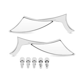 Motorcycle Blade Rear View Mirrors for Dirt Bike H - D Road King Electra Glide Sportster - Mofun - 90106009