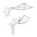 Motorcycle Blade Rear View Mirrors for Dirt Bike H - D Road King Electra Glide Sportster - Mofun - 90106009