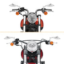 Motorcycle Blade Rear View Mirrors for Dirt Bike Honda Kawasaki Yamaha Suzuki - Mofun - 90106009