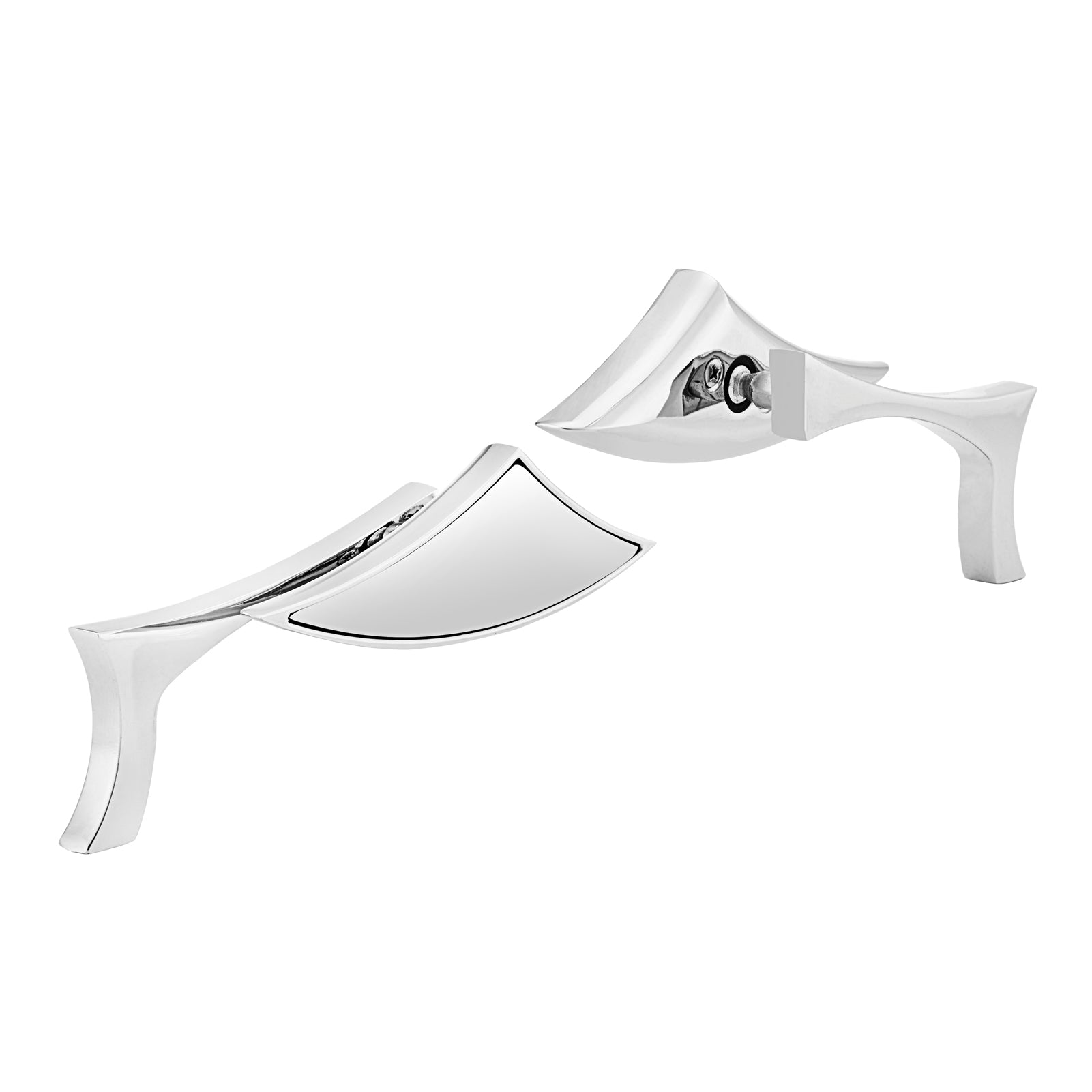 Motorcycle Blade Rear View Mirrors for Dirt Bike Honda Kawasaki Yamaha Suzuki - Mofun - 90106009