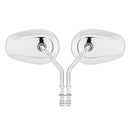 Motorcycle Harley Dyna Super Glide FXD Road King 8mm 360 Adjust Long Stem Rear View Side Tapered Mirrors - Mofun - 90106007