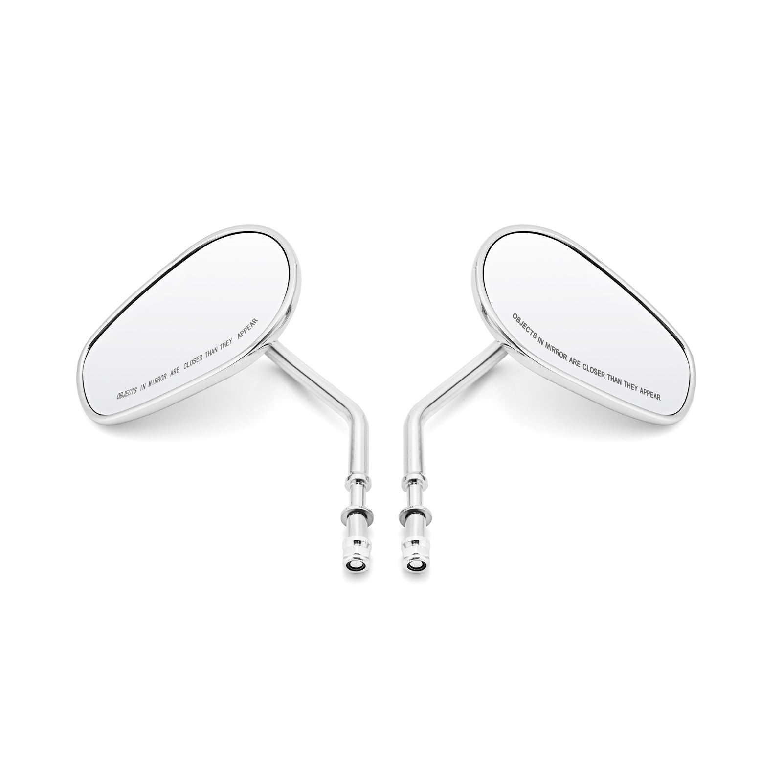 Motorcycle Harley Sportster 1000 883 XL Softail 8mm 360 Adjust Long Stem Rear View Side Tapered Mirrors - Mofun - 90106007