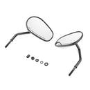 Motorcycle Harley Sportster 1000 883 XL Softail 8mm 360 Adjust Long Stem Rear View Side Tapered Mirrors - Mofun - 90106008