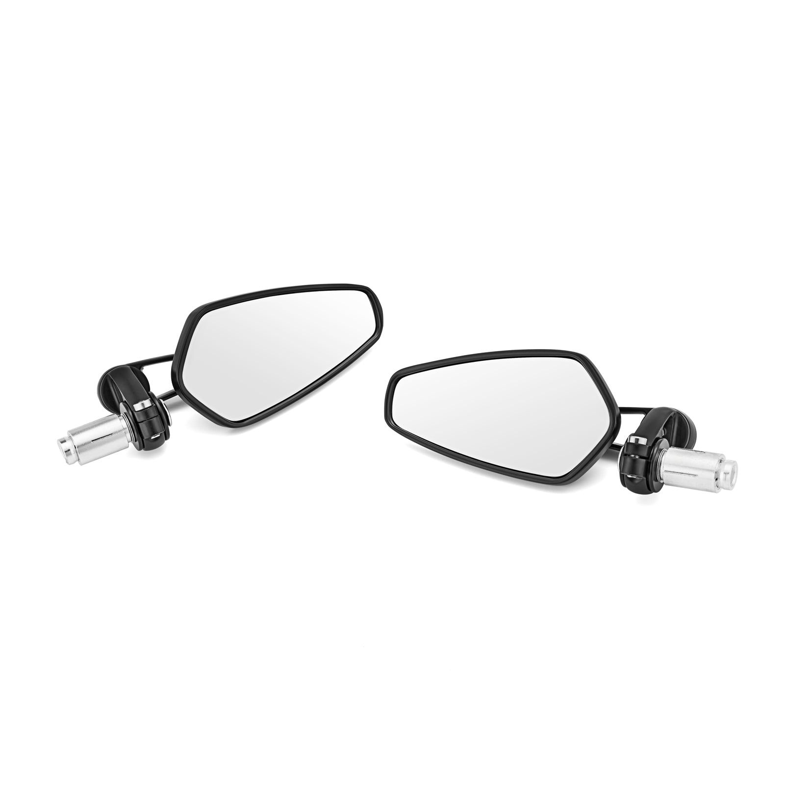 Motorcycle Mirrors - Bar End Rear View Mirrors Street bikes Sports bikes Cruiser with 7/8" Standard Handlebars - Mofun - 90106003