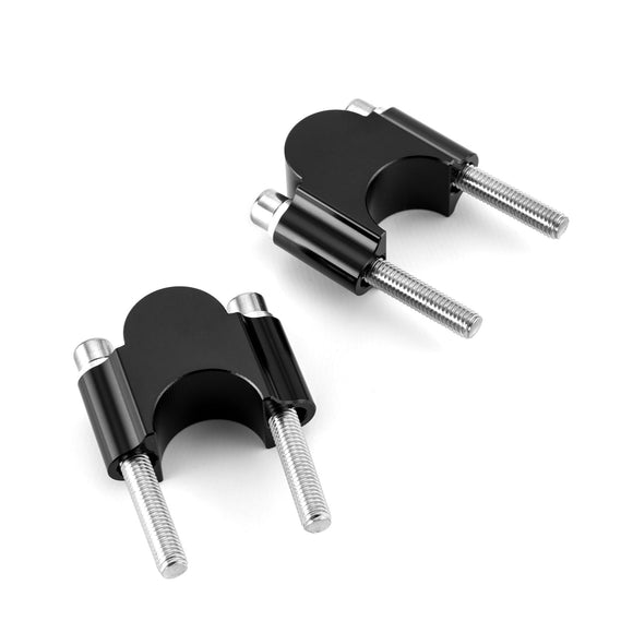 Universal 1 - 1/8" Handlebar 30MM Riser Clamp Spacer CNC Machined 6061 Aluminum - Mofun - 90102004