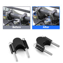 Universal 1 - 1/8" Handlebar 30MM Riser Clamp Spacer CNC Machined 6061 Aluminum - Mofun - 90102004