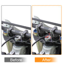 Universal 1 - 1/8" Handlebar 30MM Riser Clamp Spacer CNC Machined 6061 Aluminum - Mofun - 90102004